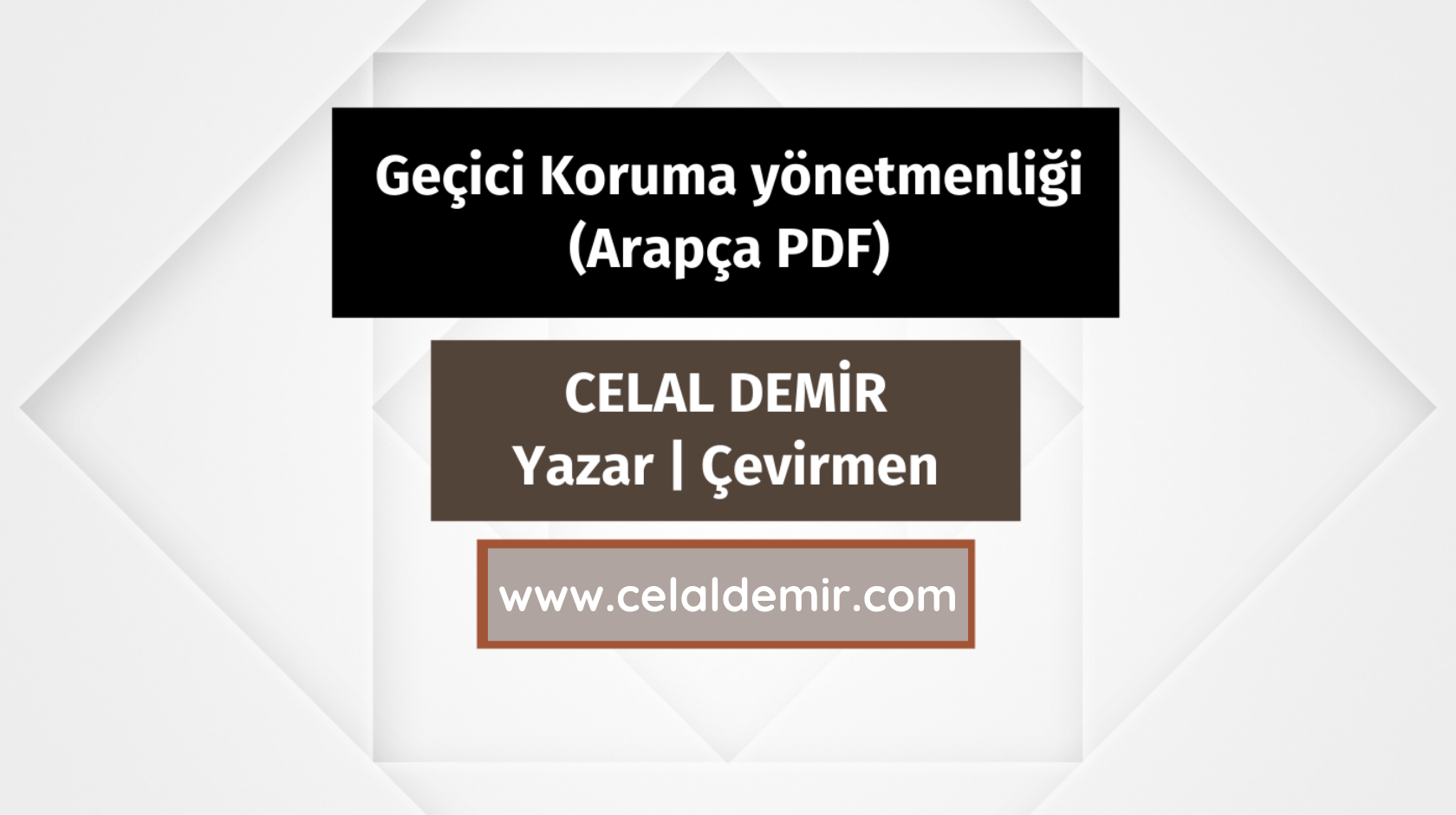 Geçici Koruma Yönetmenliği (Arapça PDF)